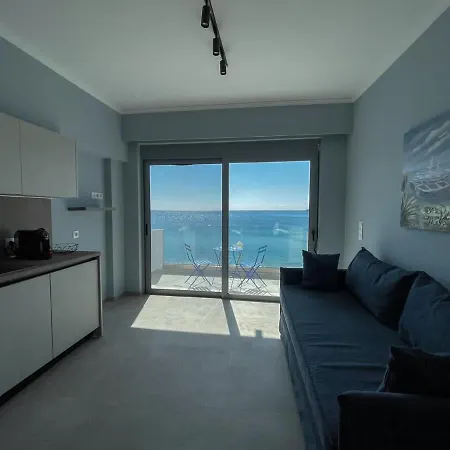 Escape Chic Studio With Seafront Patio * Хараки